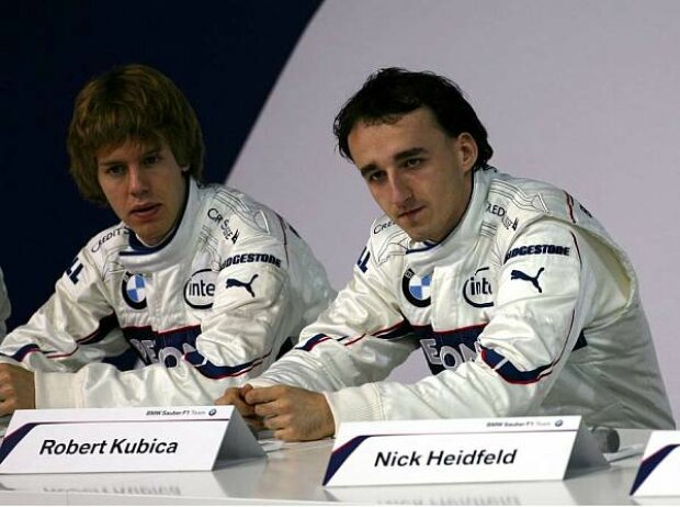 Sebastian Vettel, Robert Kubica