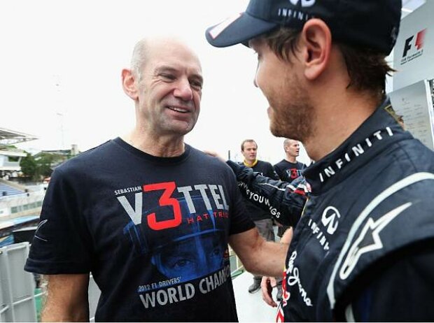 Adrian Newey und Sebastian Vettel Adrian Newey und Sebastian Vettel