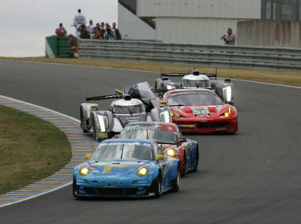 Anthony Beltoise, Allan McNish Anthony Beltoise, Allan McNish