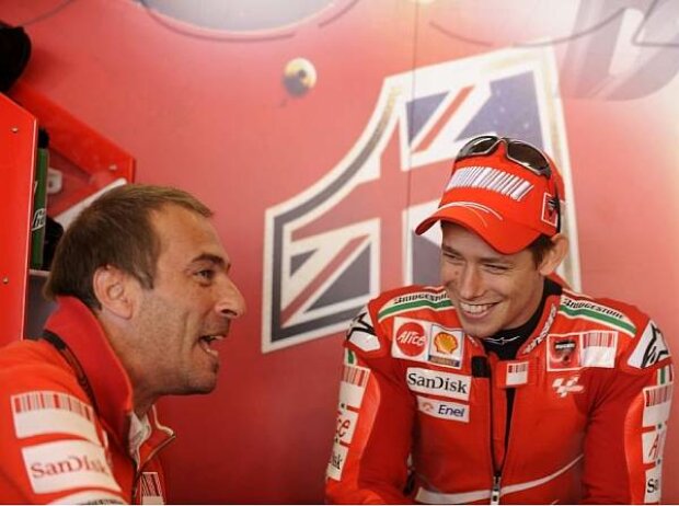 Livio Suppo und Casey Stoner