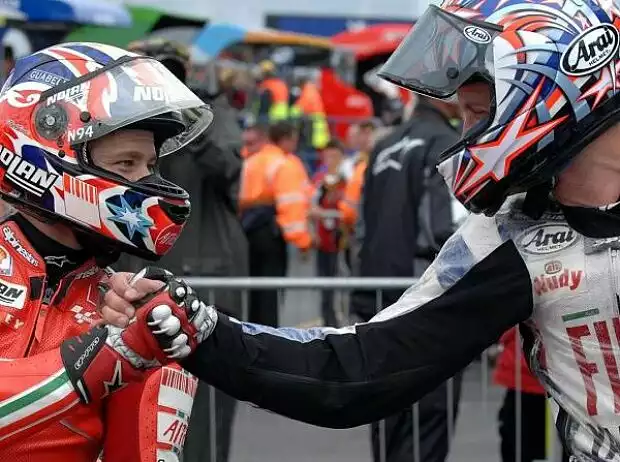 Colin Edwards, Casey Stoner Titel-Bild zur News: Colin Edwards, Casey Stoner