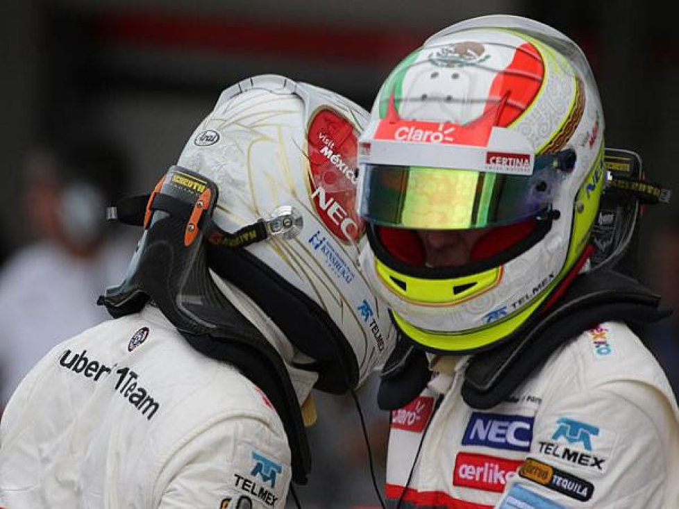 Kamui Kobayashi, Sergio Perez