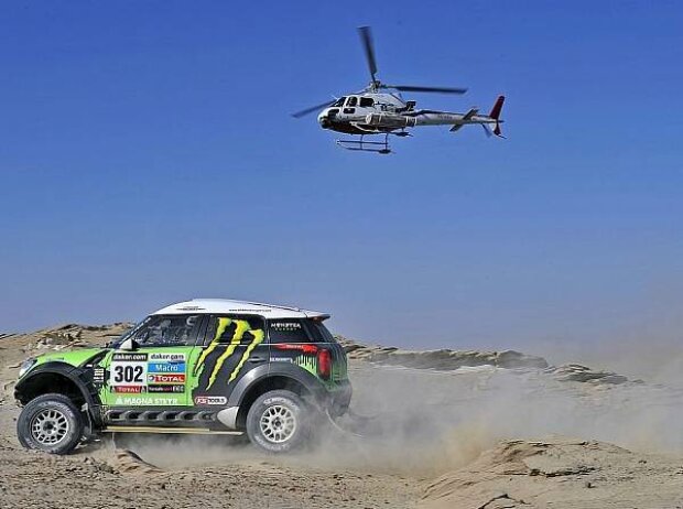 Stephane Peterhansel bei der Rallye Dakar 2013 Stephane Peterhansel bei der Rallye Dakar 2013