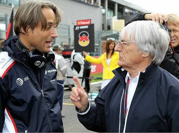 Adam Parr und Bernie Ecclestone