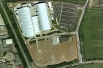 Google-Maps-Satellitenaufnahme des Geländes von Mercedes AMG High Performance Powertrains in Brixworth