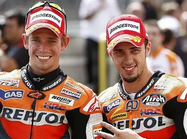 Stoner, Dovizioso Titel-Bild zur News: Stoner, Dovizioso
