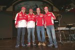 Fernando Alonso, Felipe Massa, Andrea Dovizioso, Nicky Hayden