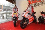 Andrea Iannone und Ben Spies (Pramac) 
