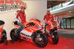 Nicky Hayden und Andrea Dovizioso (Ducati) 