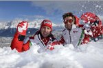 Andrea Dovizioso und Nicky Hayden (Ducati) 
