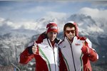 Andrea Dovizioso und Nicky Hayden (Ducati) 
