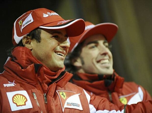 Titel-Bild zur News: Felipe Massa, Fernando Alonso