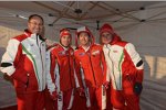 Bernhard Gobmeier, Andrea Dovizioso, Nicky Hayden und Paolo Ciabatti