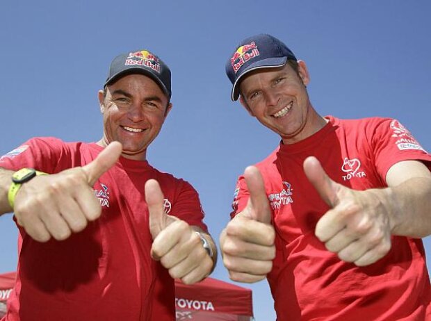 Giniel de Villiers; Dirk von Zitzewitz Giniel de Villiers; Dirk von Zitzewitz