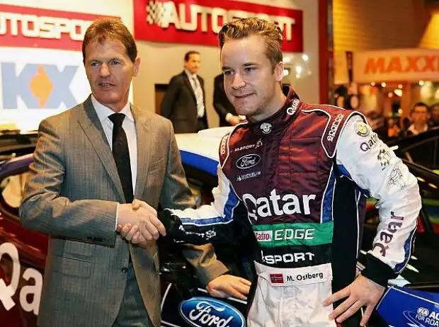 Malcolm Wilson und Mads Östberg Titel-Bild zur News: Malcolm Wilson und Mads Östberg