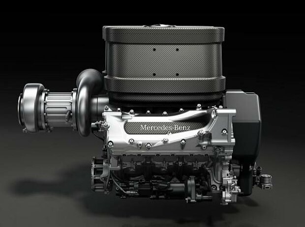 Titel-Bild zur News: Mercedes-V6-Turbomotor für die Formel-1-Saison 2014