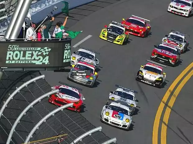 Porsche in Daytona Titel-Bild zur News: Porsche in Daytona