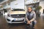 Ob es sich hierbei um den neuen Privatwagen von Lewis Hamilton handelt, ist nicht überliefert