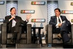 Die NASCAR-Oberen: Chef Brian France und Präsident Mike Helton