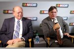 NASCAR-Rennchef John Darby und sein Vize Robin Pemberton