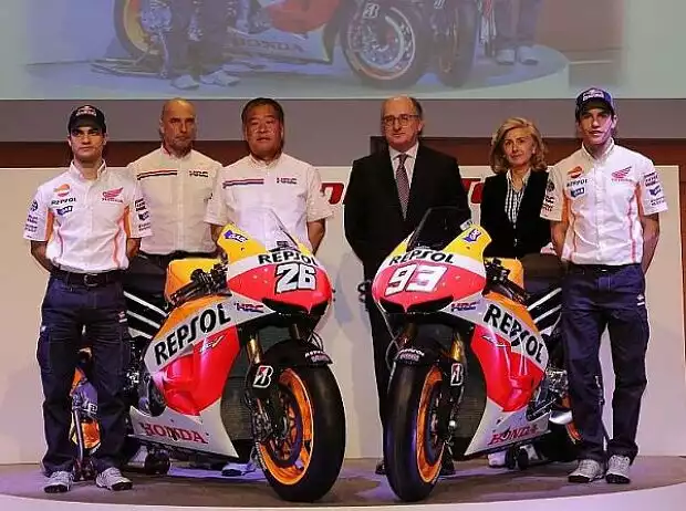Marc Marquez, Daniel Pedrosa Titel-Bild zur News: Marc Marquez, Daniel Pedrosa