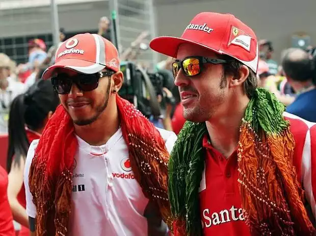 Lewis Hamilton, Fernando Alonso Titel-Bild zur News: Lewis Hamilton, Fernando Alonso