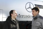 Robert Kubica und Toto Wolff