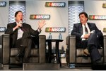 NASCAR-Chef Brian France und NASCAR-Präsident Mike Helton