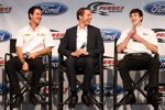 Joey Logano (Penske), Brad Keselowski (Penske) und Youngster Ryan Blaney (Penske)