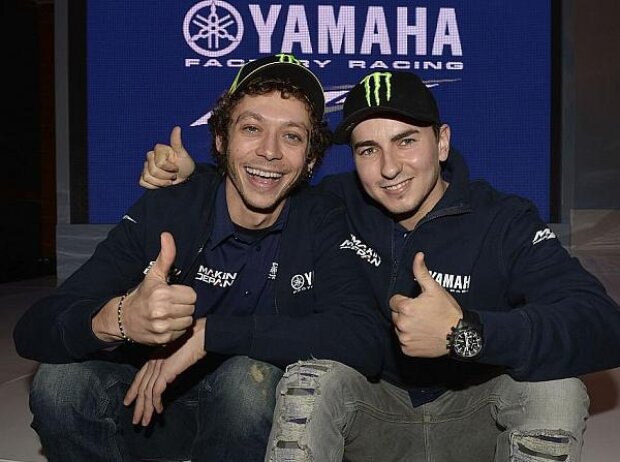 Titel-Bild zur News: Valentino Rossi, Jorge Lorenzo