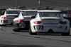 Bild zum Inhalt: GT-Klasse: Vier Porsche auf den ersten vier Startplätzen