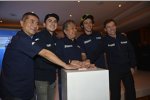 Jorge Lorenzo und Valentino Rossi (Yamaha) 