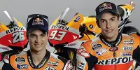 Bild zum Inhalt: Pedrosa erhält Druck, Marquez darf sich Zeit nehmen