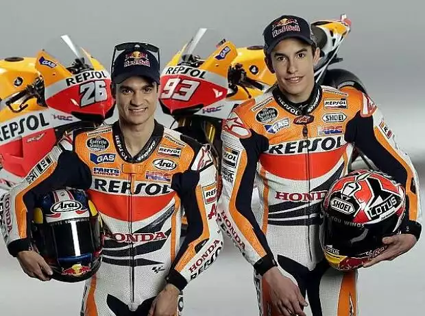 Marc Marquez, Daniel Pedrosa Titel-Bild zur News: Marc Marquez, Daniel Pedrosa