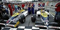 Nigel Mansell und Nelson Piquet