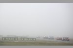 In den Morgenstunden zogen in Daytona dichte Nebelschwaden auf