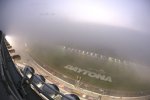 In den Morgenstunden zogen in Daytona dichte Nebelschwaden auf