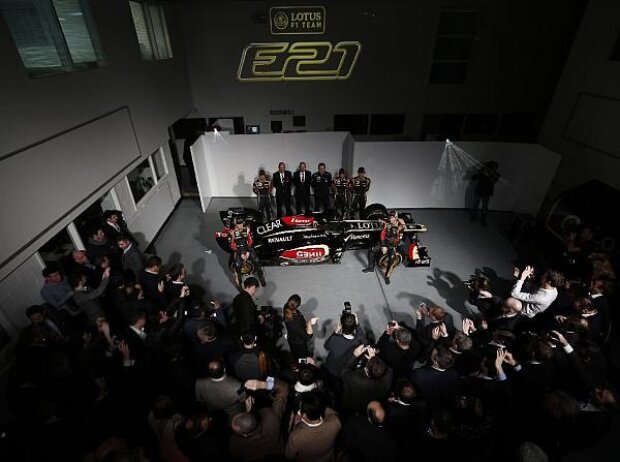 Titel-Bild zur News: Präsentation des Lotus E21