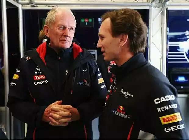 Helmut Marko und Christian Horner Titel-Bild zur News: Helmut Marko und Christian Horner