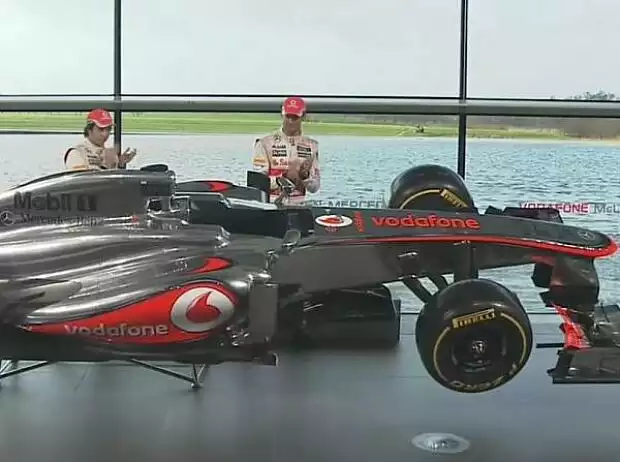 Präsentation des McLaren-Mercedes MP4-28 Titel-Bild zur News: Präsentation des McLaren-Mercedes MP4-28