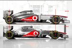 Vergleich alter vs. neuer McLaren: So unterscheiden sich der MP4-27 und der neue MP4-28