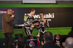 Tom Sykes und Loris Baz (Kawasaki) 