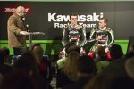 Loris Baz und Tom Sykes (Kawasaki) 