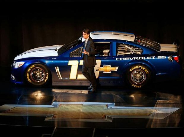 Jeff Gordon bei der Präsentation des Chevrolet SS in Las Vegas Jeff Gordon bei der Präsentation des Chevrolet SS in Las Vegas