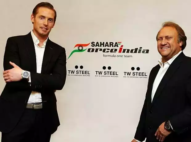 Jordy Cobelens von TW Steel mit Robert Fernley Titel-Bild zur News: Jordy Cobelens von TW Steel mit Robert Fernley