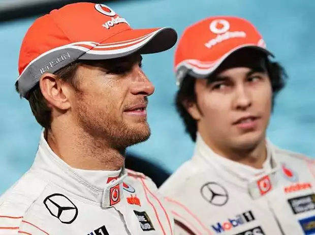 Titel-Bild zur News: Jenson Button, Sergio Perez