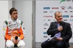 Paul di Resta (Force India) und Johnny Herbert