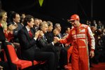 Fernando Alonso, John Elkann, Luca di Montezemolo und Sergio Marchionne (Ferrari)
