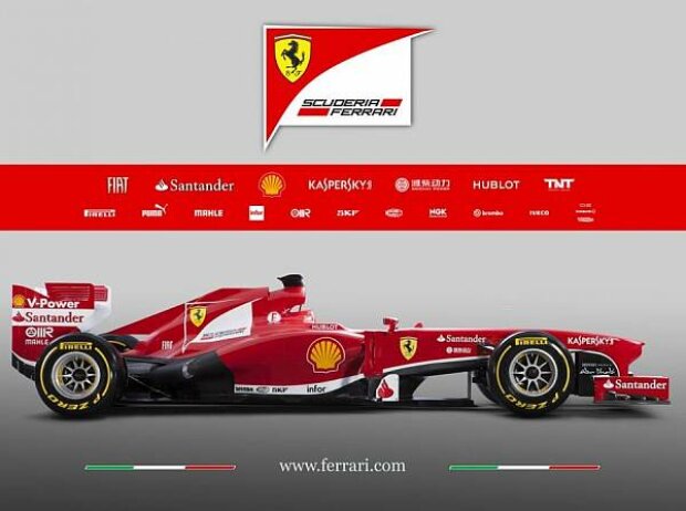 Präsentation des Ferrari F138