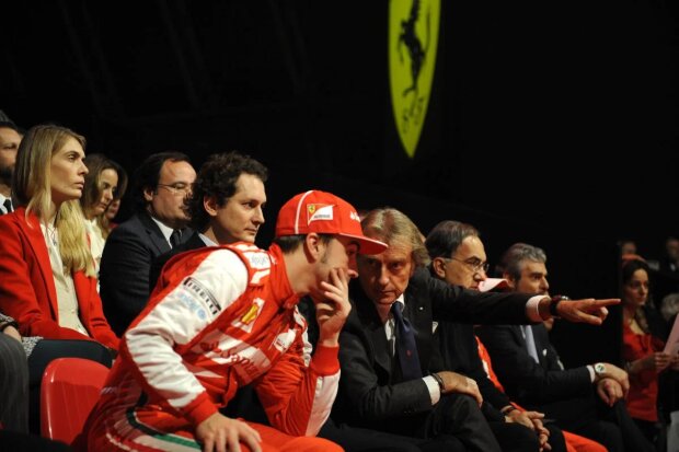Ferrari Scuderia Ferrari F1 ~Fernando Alonso, John Elkann, Luca di Montezemolo und Sergio Marchionne (Ferrari)~ Ferrari Scuderia Ferrari F1 ~Fernando Alonso, John Elkann, Luca di Montezemolo und Sergio Marchionne (Ferrari)~
